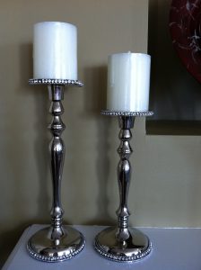 bling silver c:h w:candle 2