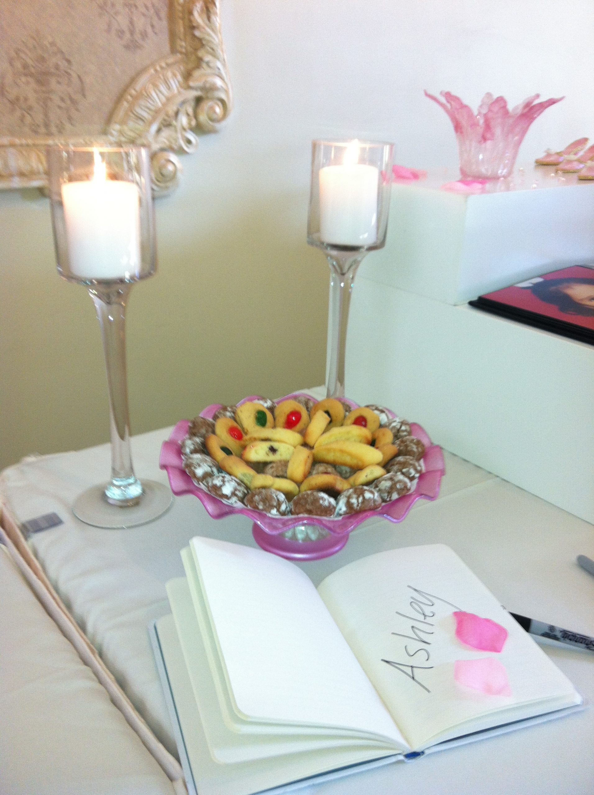 candle holders - 2 tall